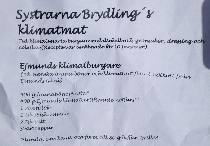 Ejmunds Klimatburgare recept låg