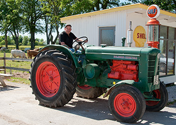 Odd traktor låg